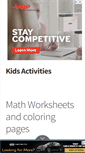 Mobile Screenshot of kidsactivities.info